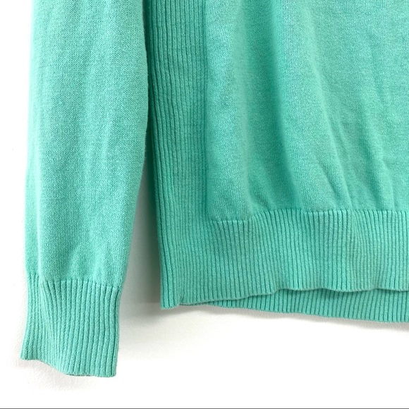 Vineyard Vines Mint Quarter Zip Pullover - Picture 5 of 11